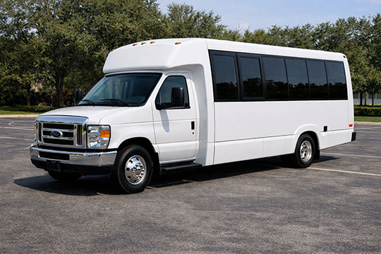 18-passenger minibus available for charter in Federal Way, WA